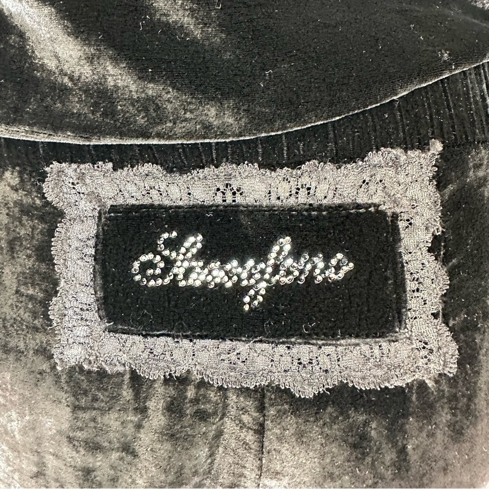 Sassofono women velvet costume size S Retail 450$ - Picture 7 of 15